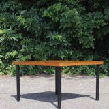 Table basse moderniste en palissandre de Rio, Mutz 1950s