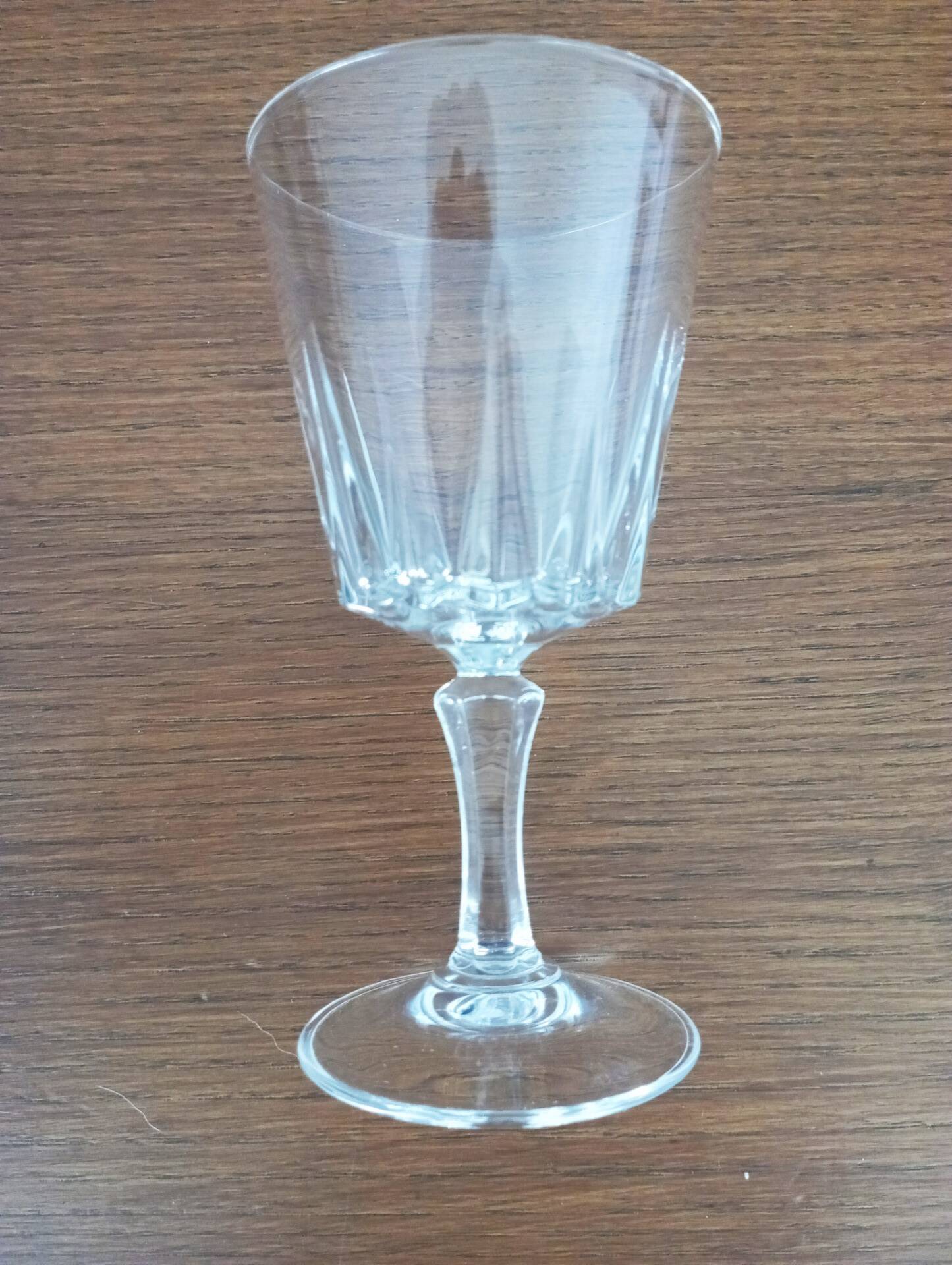 Set of 6 Arques crystal glasses