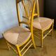 Duo de chaises provençale paillées