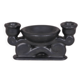 Double ceramic candlestick