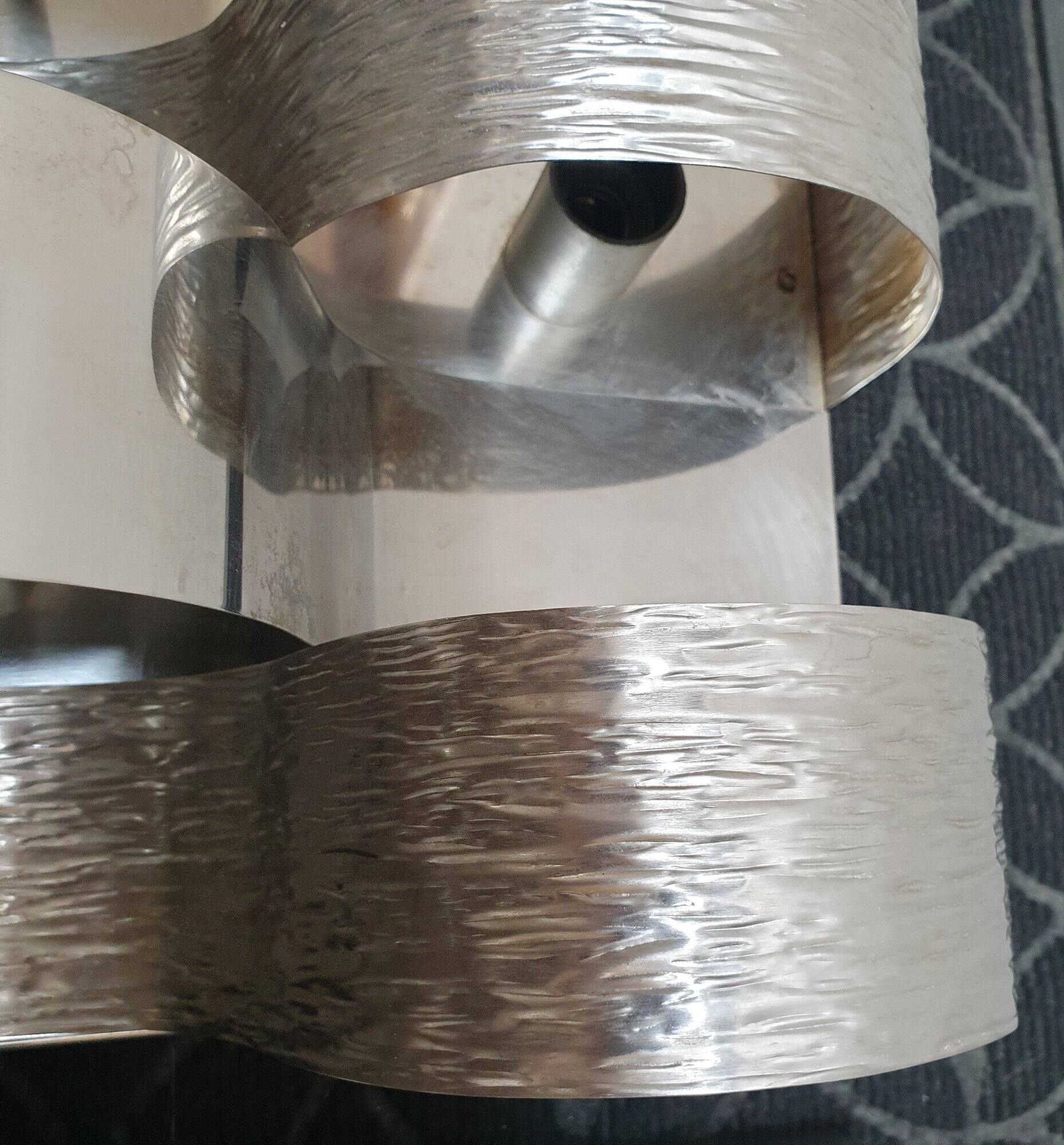 Pair of wall sconces. Goffredo Reggiani. Vintage 1970s