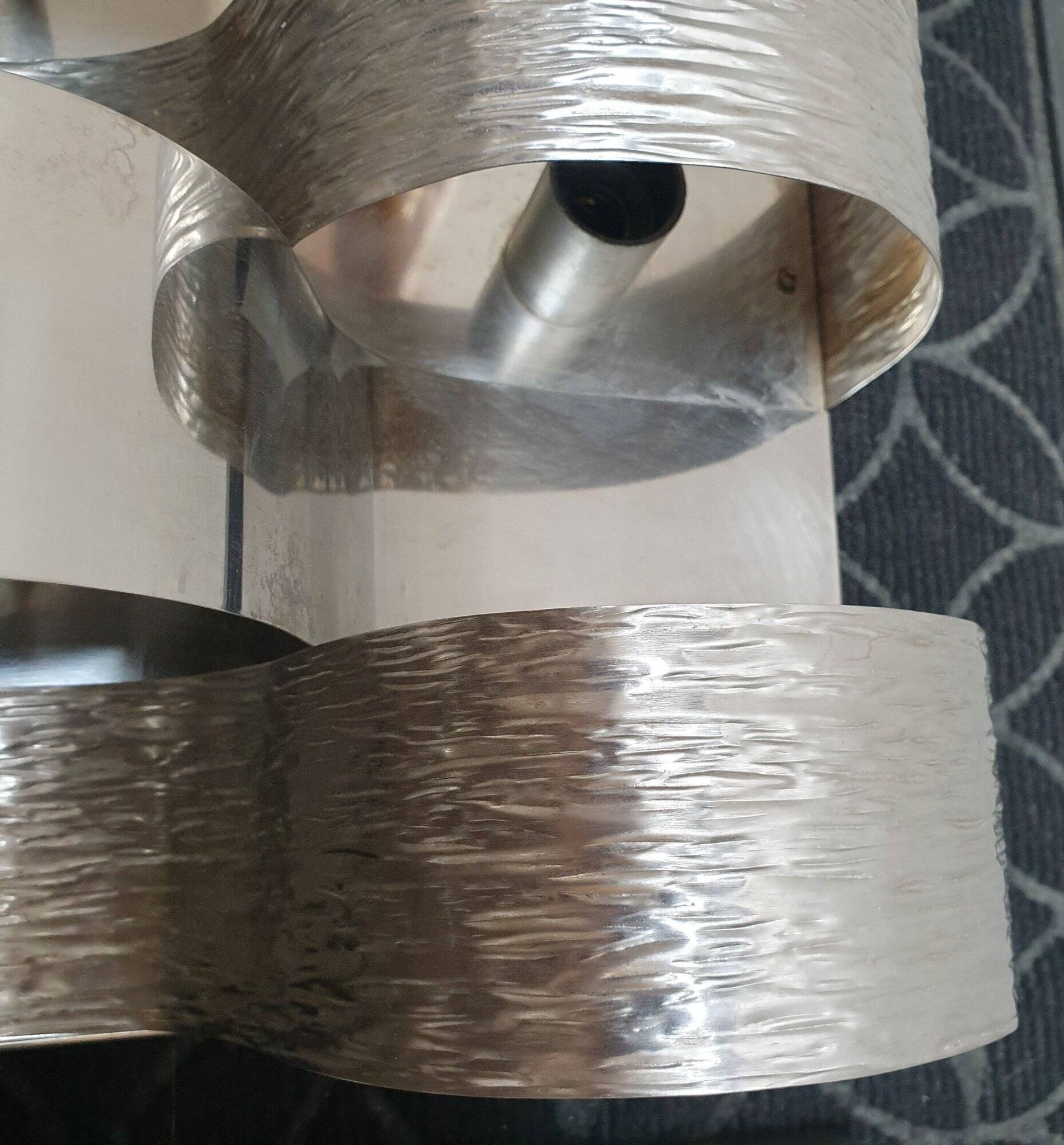 Pair of wall sconces. Goffredo Reggiani. Vintage 1970s