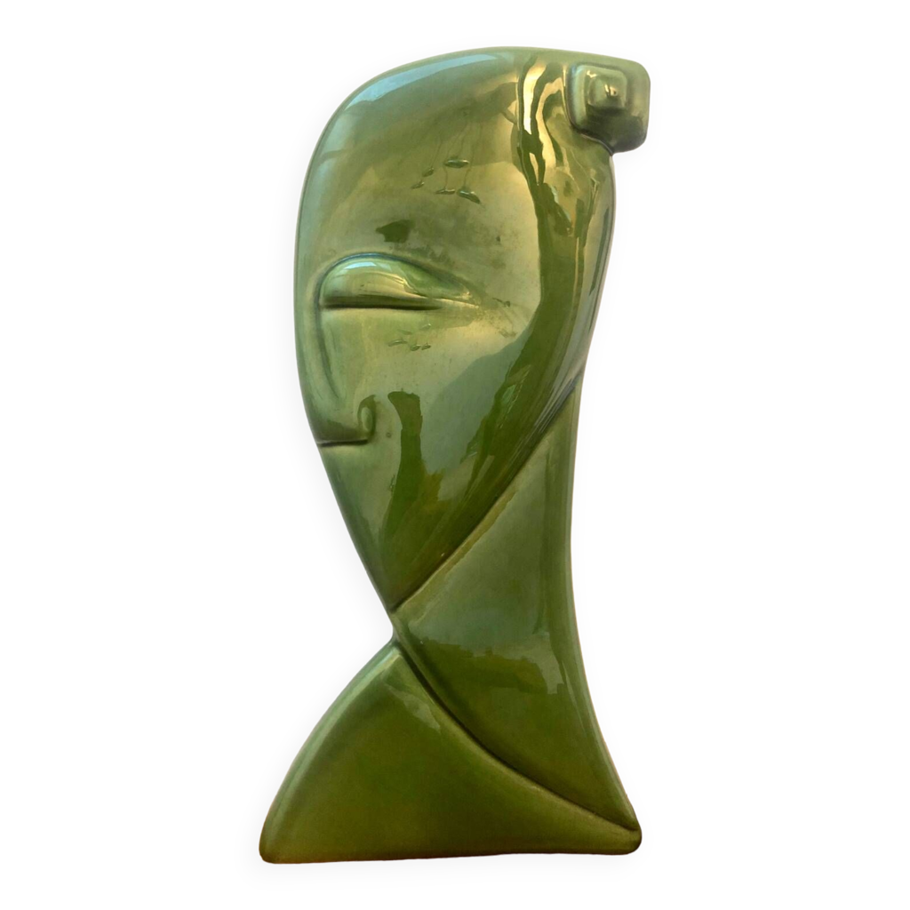 Modernist Art Deco vase signed and numbered Selency