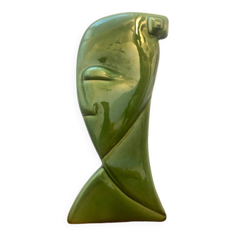 Modernist Art Deco vase signed and numbered