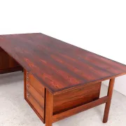 Bureau exécutif vintage avec buffet, Arne Vodder pour Sibast, années 1960