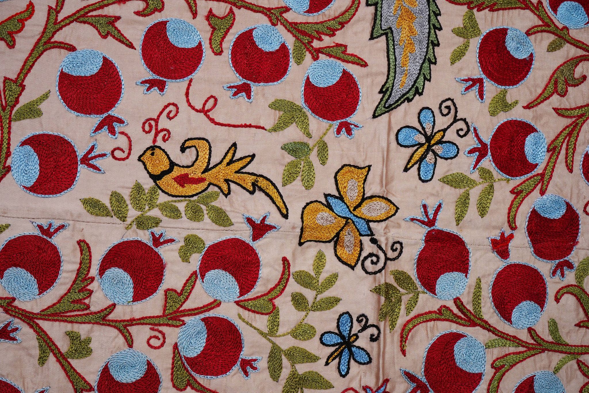 Tapis turc vintage noué à la main