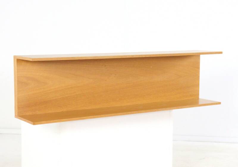 Walter Wirz for Wilhelm Renz wall shelf oak