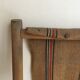 Paire de transats fin 1950 en toile de jute d'origine