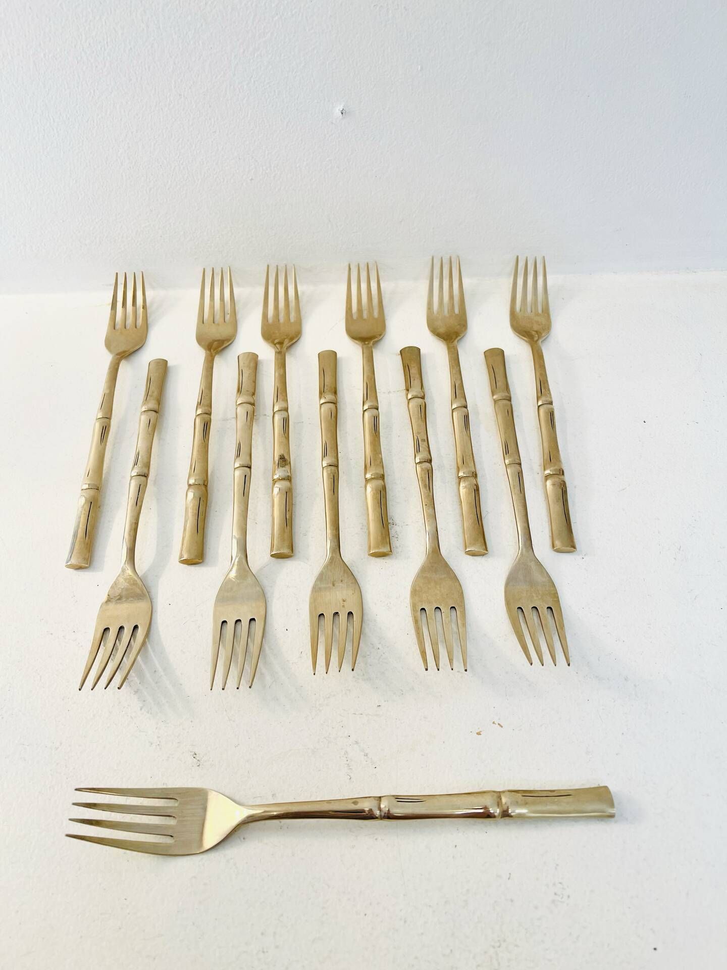 12 fourchettes, Hollywood Regency - circa 1970