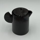 Coffee Set in Amaranth Ceramic by Gabbianelli, 1960s