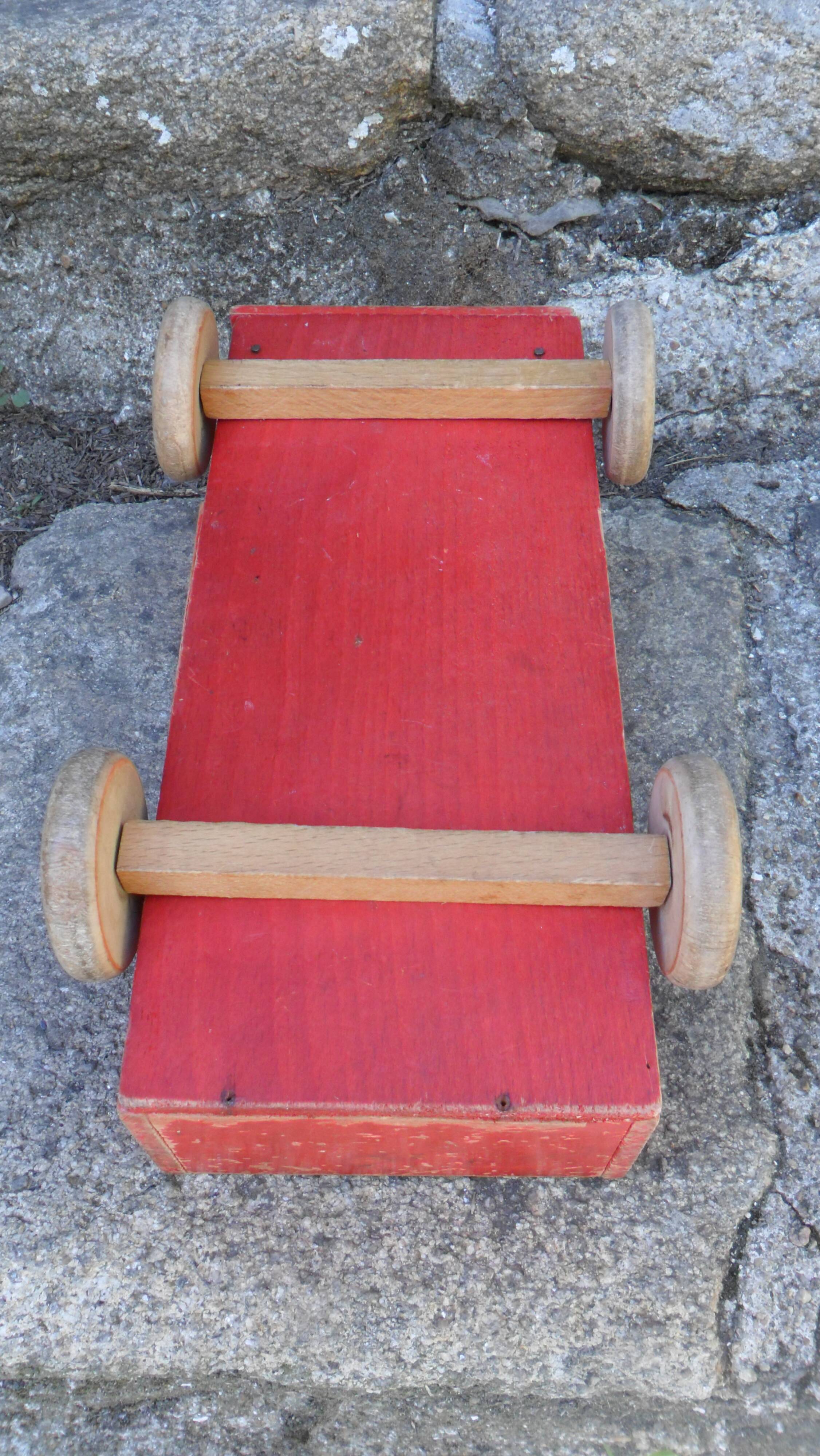 Vintage wooden truck