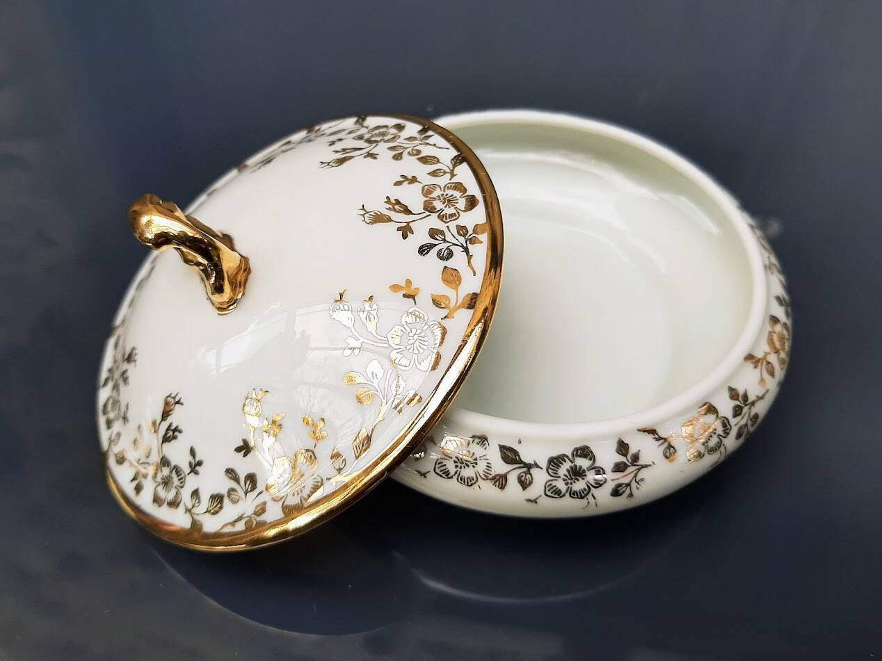 Limoges Porcelain Candy Box