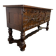 Buffet sculpté vintage en bois / armoire