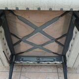 Vintage beka armchair in imitation leather