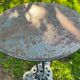 Small cast iron bistro table.