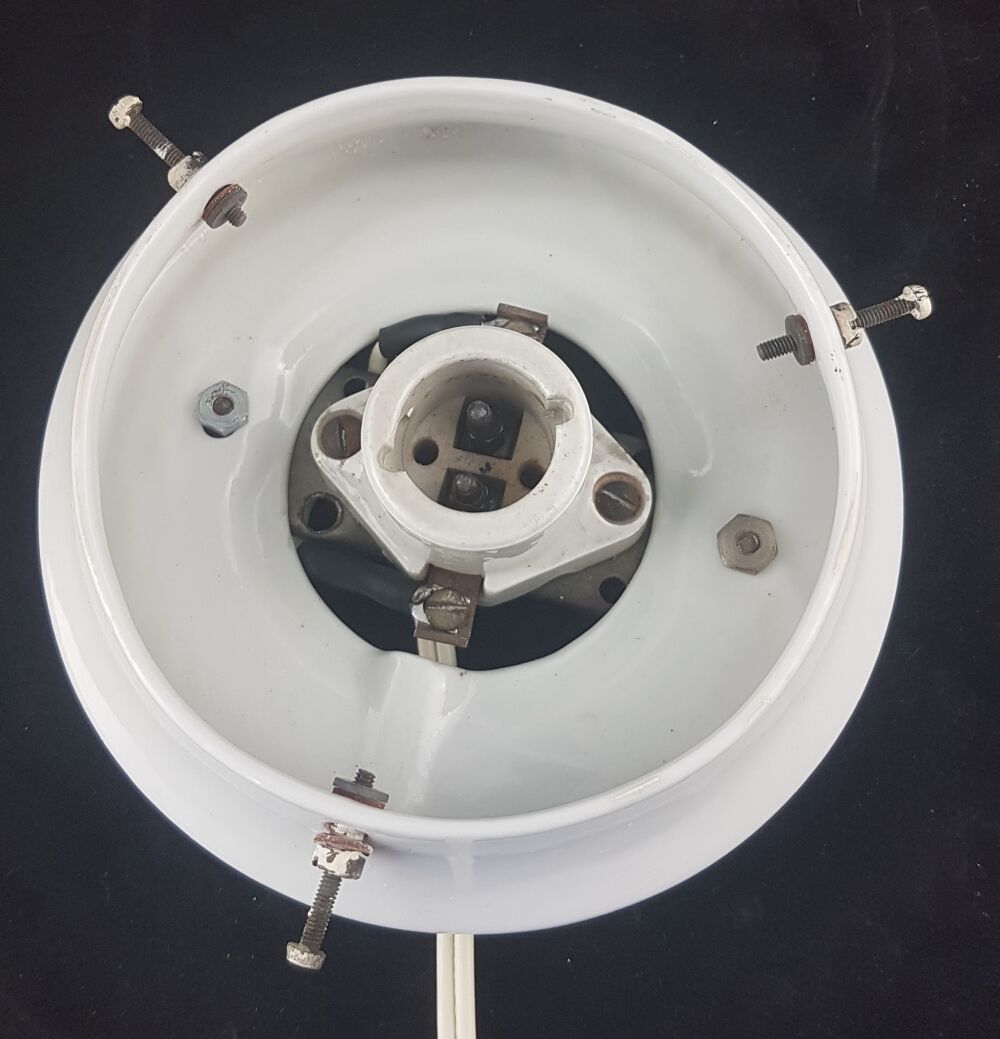 Ceramic art deco ceiling light