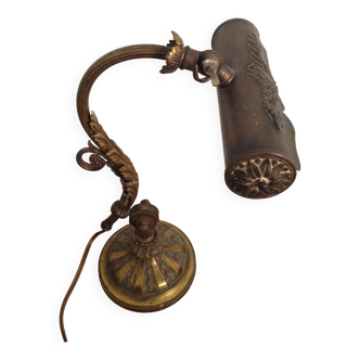 Lampe bronze art nouveau