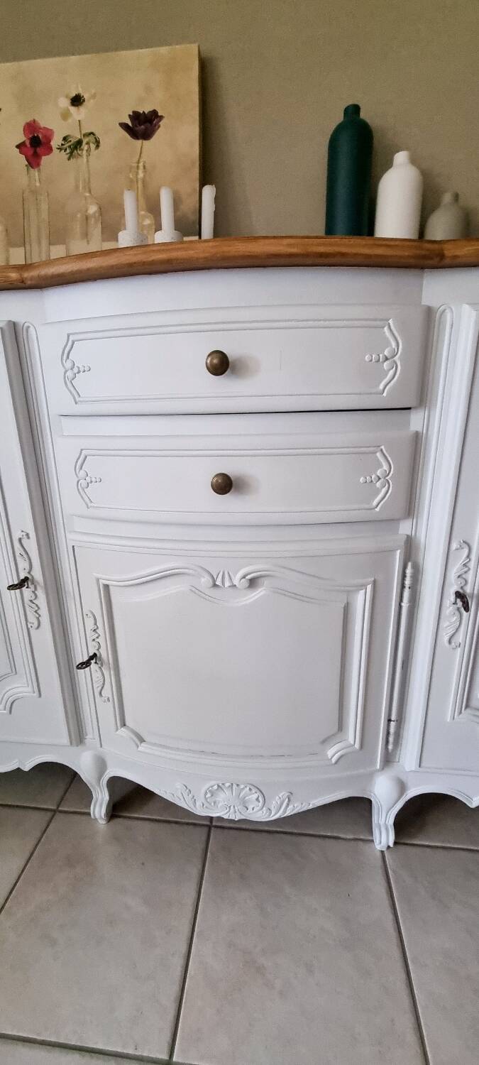 Louis XV style oak sideboard