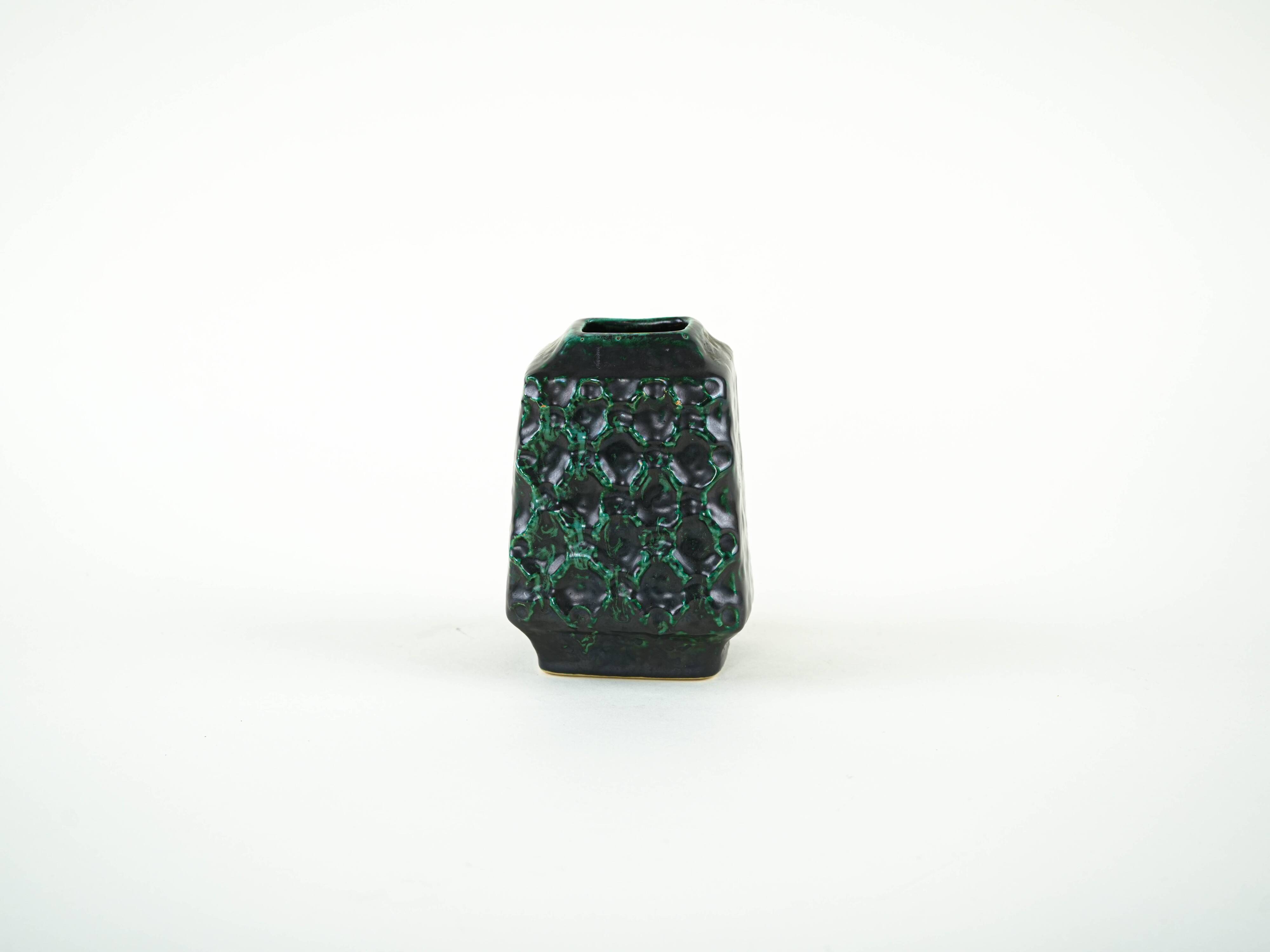 Ceramic vase, German design, 1970s, made in West Germany