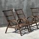 Bamboo armchair from the 70s