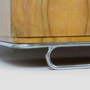 Bauhaus chromed tubular steel wardrobe, 1930s