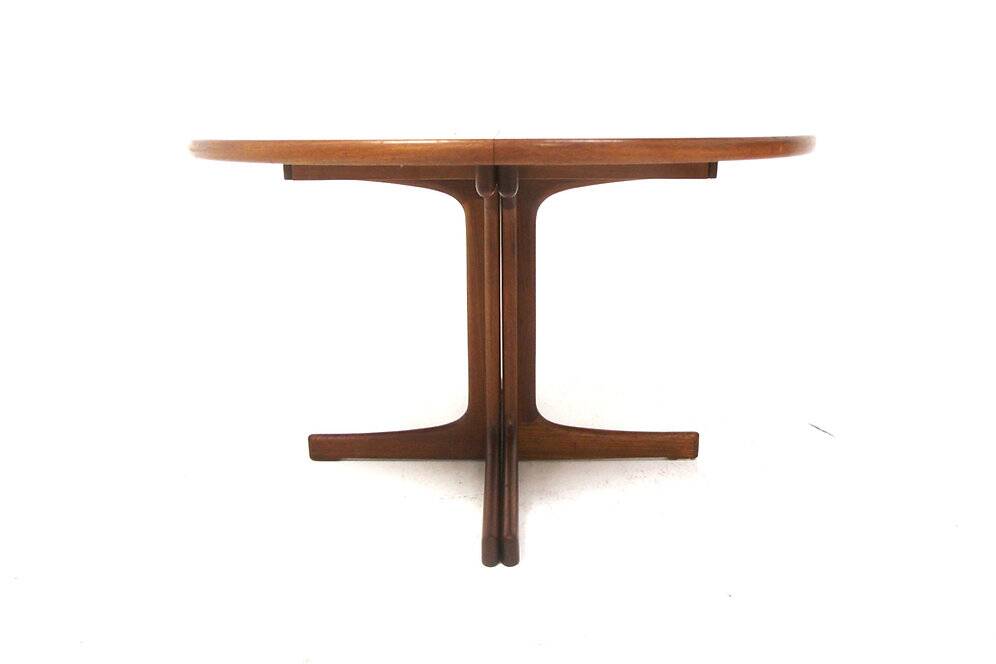 Teak dining table, Karl Erik Ekselius, JOC, Vetlanda, Sweden, 1960s