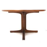 Teak dining table, Karl Erik Ekselius, JOC, Vetlanda, Sweden, 1960s