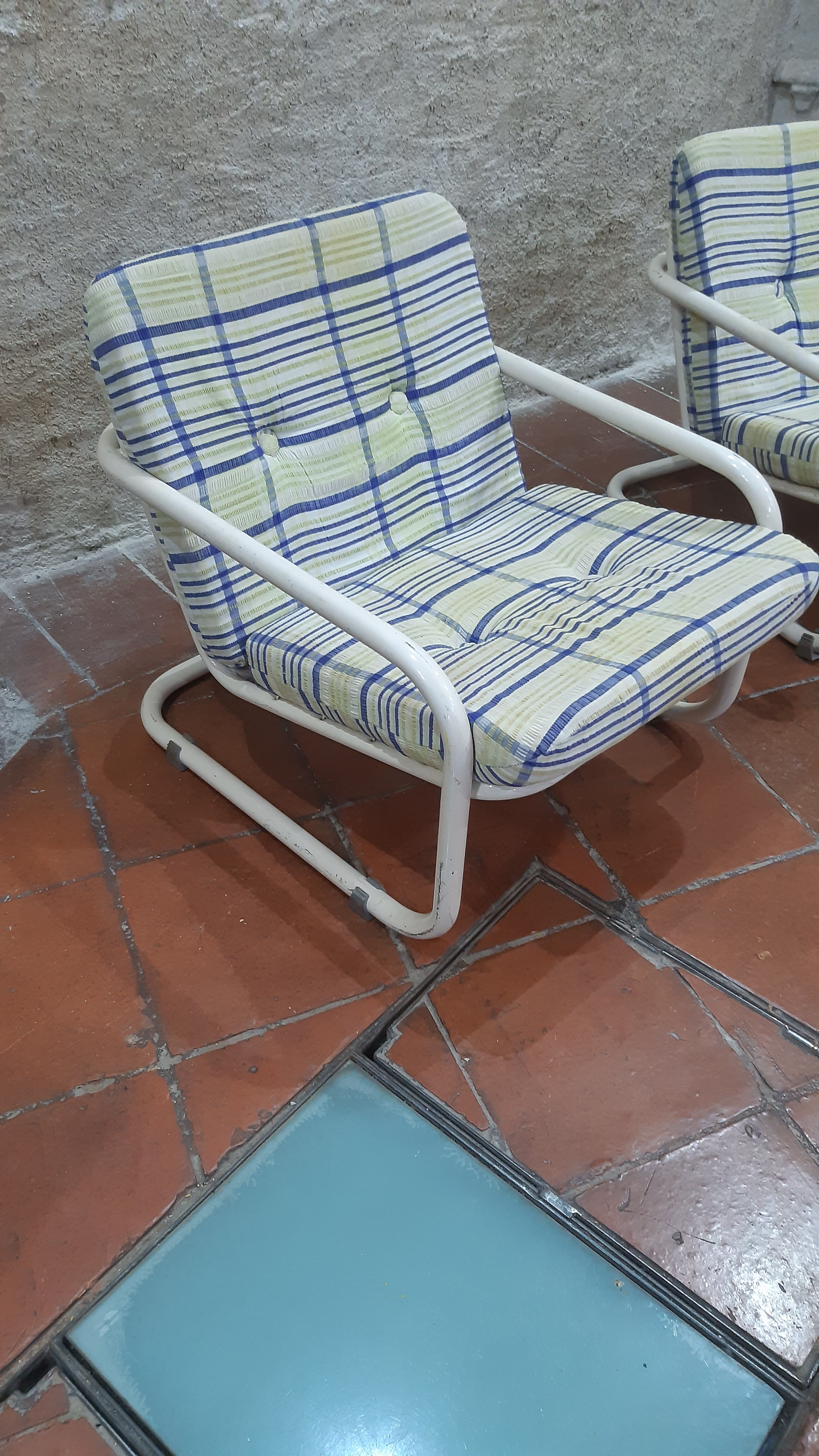 Two 1973 Prisunic chairs