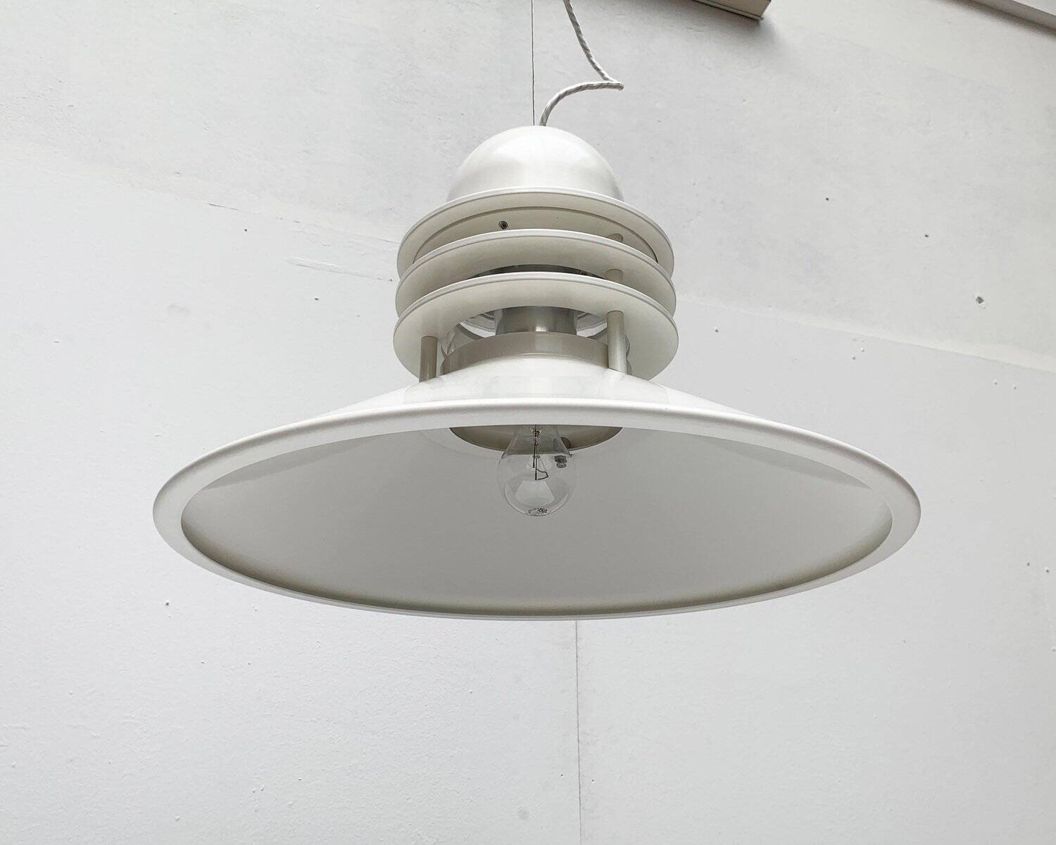 Maxi Nyhavn suspension Danish mid-century by Alfred Homann and Ole v. Kjær for Louis Poulsen