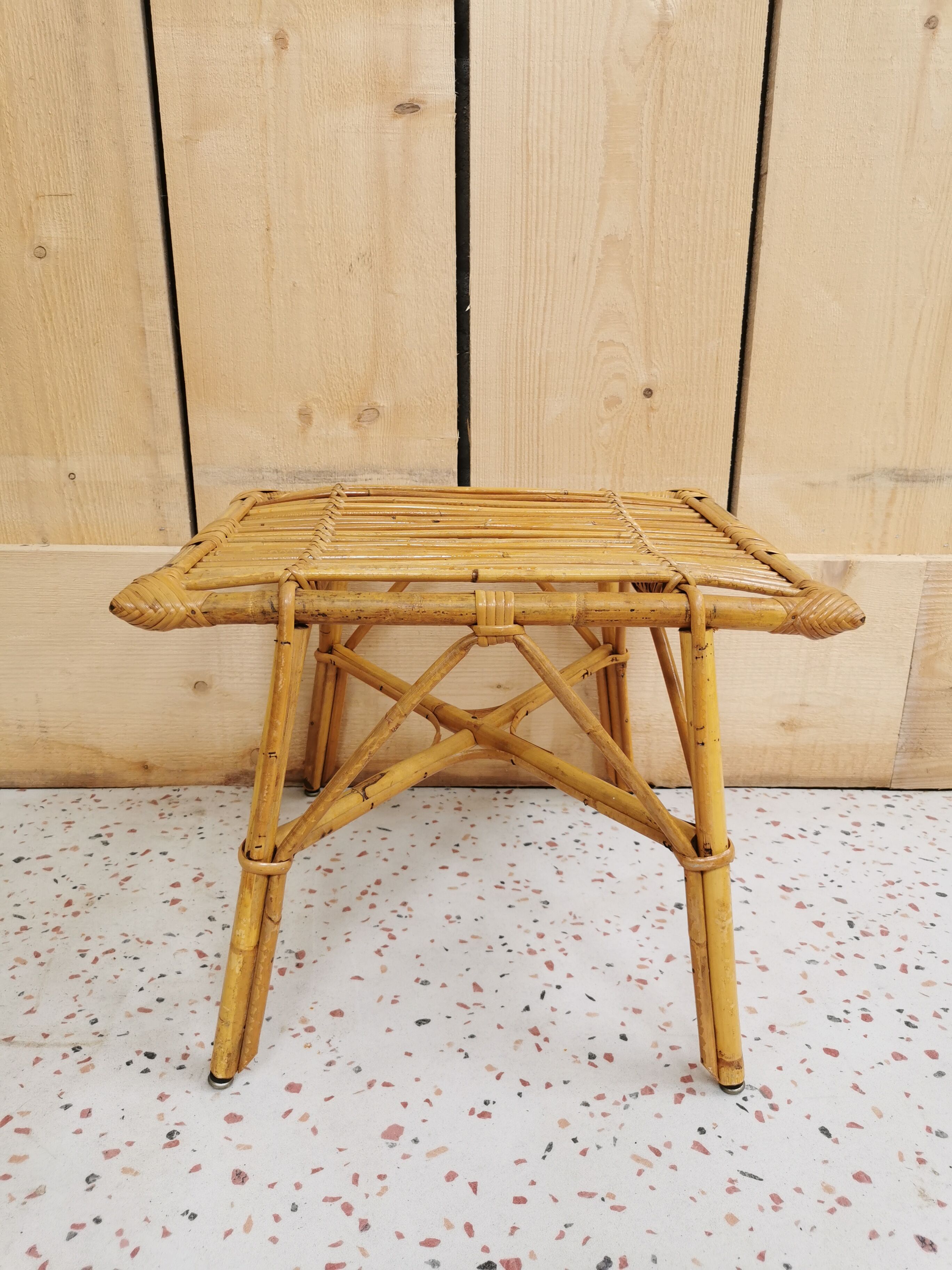 Rattan table