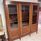 Bibliothèque style Louis XVI acajou 1950