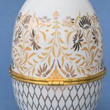 Jewelry box in the shape of a porcelain egg