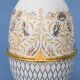 Jewelry box in the shape of a porcelain egg