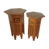 Syrian table pair