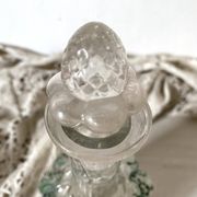 Carafe ancienne asperge Legras fin XIXe