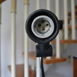 Floor lamp 2 adjustable spots 70s Hustadt-Leuchten