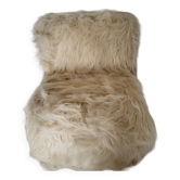 1970s shaggy armchair