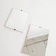 Miroirs rectangulaires vintage - lot de 2