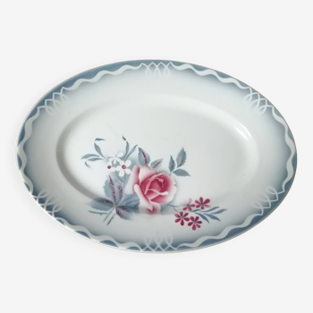 Digoin sarreguemines “olga” oval dish