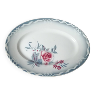 Digoin sarreguemines “olga” oval dish