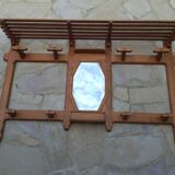 Large Scandinavian wall coat door