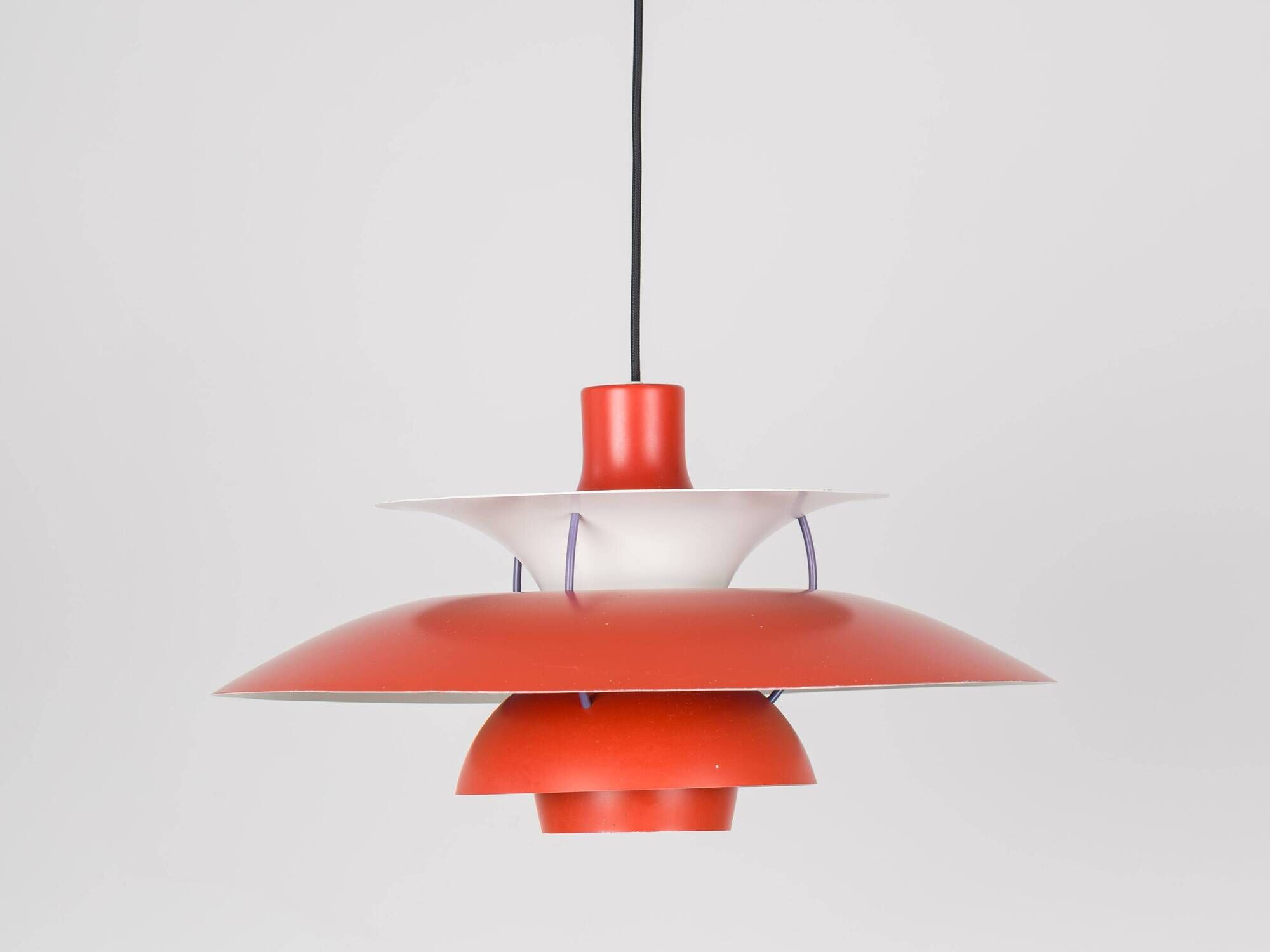 Vintage PH 5 Pendant Lamp by Poul Henningsen, 50 cm, Louis Poulsen, Danish