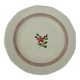 Flat plate in earthenware Sarreguemines model Armelle diam 23 cm