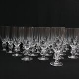 23 Flûtes En Cristal Modèle Clos Vougeot Lalique