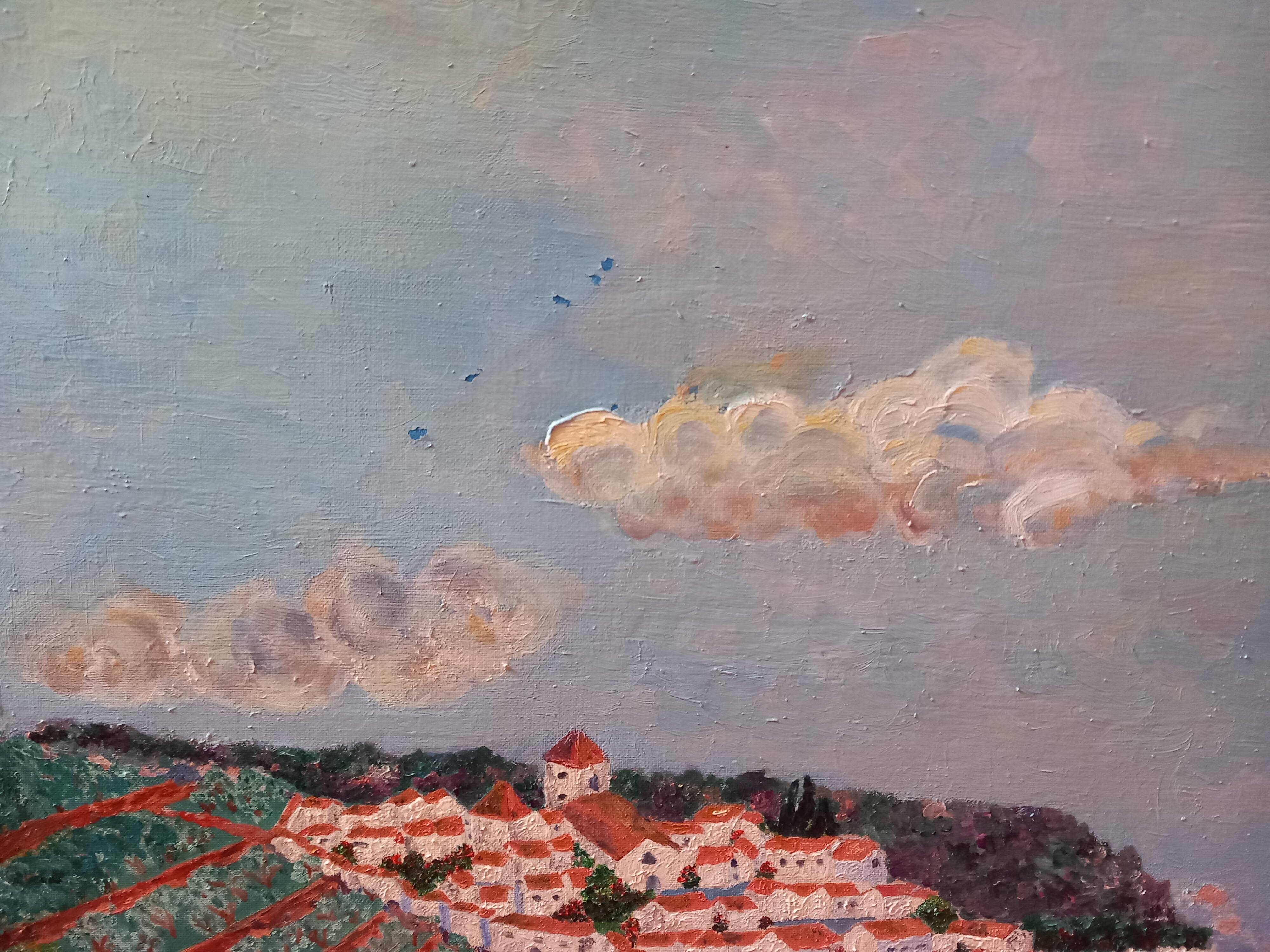 Oil on canvas-landscape Andalusia