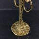 Art Nouveau Cup in Bronze & Porcelain