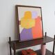 Original canvas art "Come Closer" 55x45cm by Bodasca