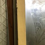 Three-door series engraved with acid