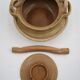 Toupine céramique, corde et bois