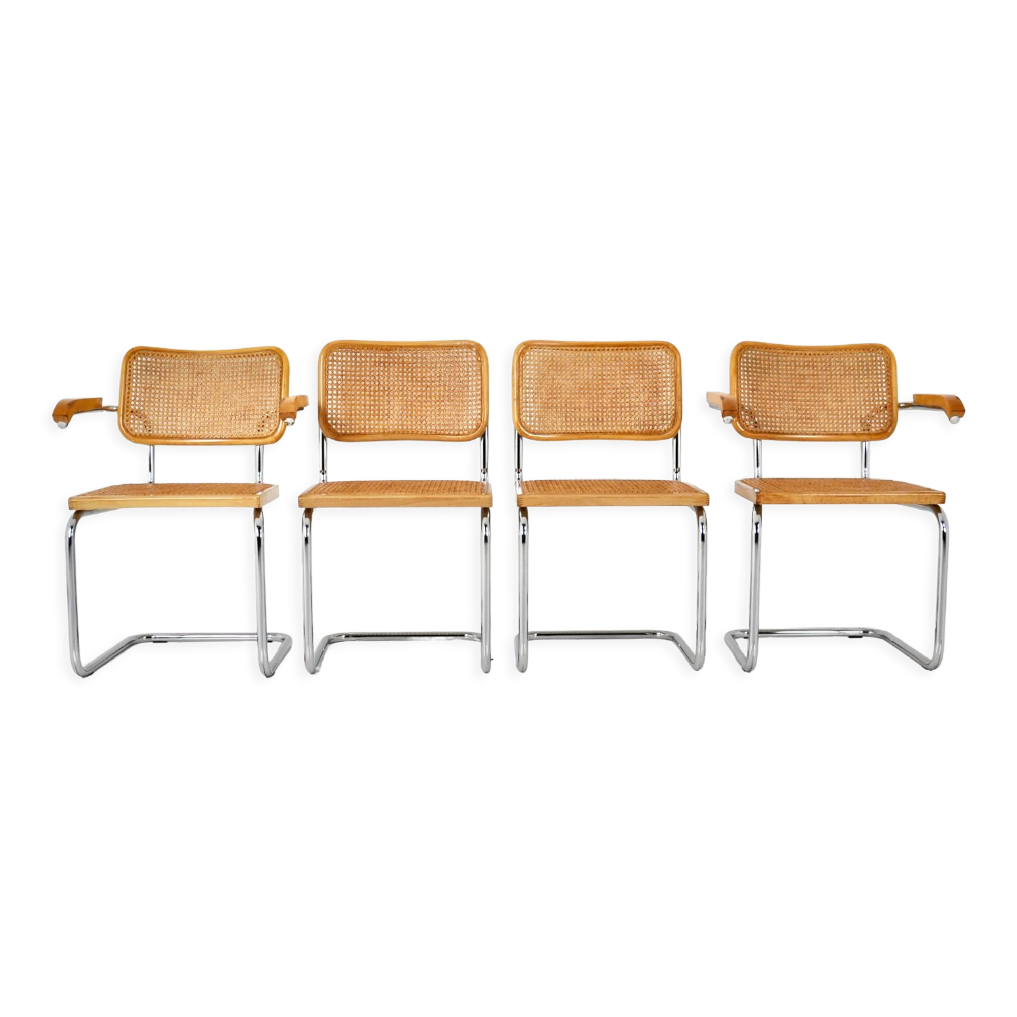 Chaises de salle à manger B32 par Marcel Breuer